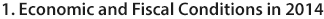 Economic and Fiscal Conditions in 2014
